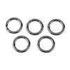 5PCS Round Carabiners Snap, Zinc Alloy High Strength Quick Release Spring O Rings Keyring Buckle Accessory & Keychain Carabiners Accessories view 4