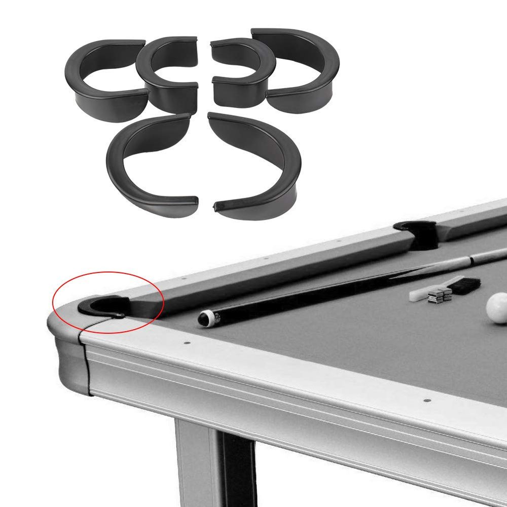 VGEBY 6Pcs Billiard Table Liners,Rubber Pool Table Pocket Hole Rubber Pockets for Bar Pool Table Tables & Accessories