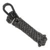 Allen Company Reflective Hoist Rope, 25'Feet Long, Black view 2