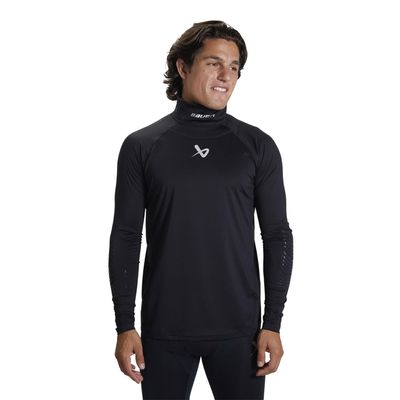 Bauer - Senior Long Sleeve Neckprotect (Black, L)