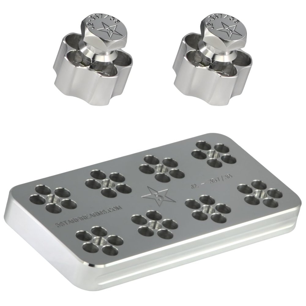 5 Star J2-357/38 Range Block Kit fits Ruger LCR, Smith & Wesson 36, 42, 60, 340, 360, 640, 642, Bodyguard, and Airweight variants: 36, 37, 38, 42, 48, Charter Arms .38 Special