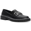 INC Womens Brinnia Dressy Faux Leather Loafers Black 6 Medium (B,M) view 1