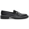 INC Womens Brinnia Dressy Faux Leather Loafers Black 6 Medium (B,M) view 3