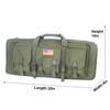 32 Inch Tactical Double Long Gun Bag Case Backpack w/Pistol Handgun Case,Lockable Zipper Padded Side Carry Strap for Shooting Range Sports Storage and Transport Hunting view 3