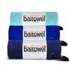 Bait Towel 3 Pack Fishing Towels with Clip, Plush Microfiber nap Fabric, 16x16, The Original Bait Towel Value 3 Pack (Royal-Navy-Caribbean) view 1