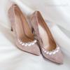 Framendino, 2 Pack Pearl Shoes Clips Wedding Shoe Buckles Clip Bridal Jewelry Decorations for High Heels Pumps Flats view 4