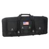 32 Inch Tactical Double Long Gun Bag Case Backpack w/Pistol Handgun Case,Lockable Zipper Padded Side Carry Strap for Shooting Range Sports Storage and Transport Hunting view 1