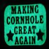 Funny Cornhole Patches Making Cornhole Great Again PVC Patch for Bags/Backpacks/Clothing - Fun Possible Political Republican President Trump Fan Favorite view 2