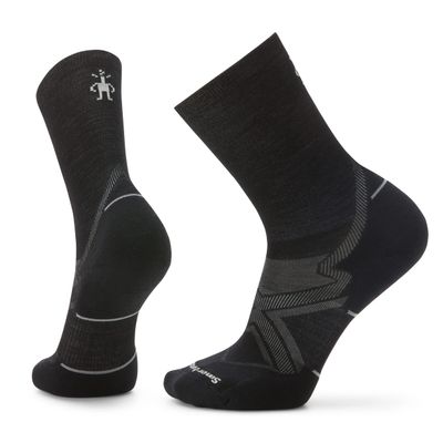 Smartwool Run Cold Weather Targeted Cushion Crew Sock, Black, XXL