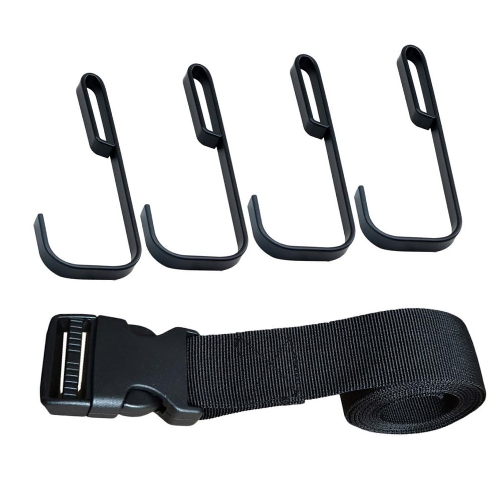 BESPORTBLE 5pcs Tree Stand Multi Hook Hooks Straps Key Hanger for Garage Outdoor Hanging
