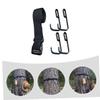 BESPORTBLE 5pcs Tree Stand Multi Hook Hooks Straps Key Hanger for Garage Outdoor Hanging view 2