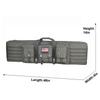 48 Inch Tactical Double Long Gun Bag Case Backpack w/Pistol Handgun Case,Lockable Zipper Padded Side Carry Strap for Shooting Range Sports Storage and Transport Hunting view 3