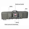 48 Inch Tactical Double Long Gun Bag Case Backpack w/Pistol Handgun Case,Lockable Zipper Padded Side Carry Strap for Shooting Range Sports Storage and Transport Hunting view 4