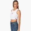 Hype & Vice Cut-Off Tank for Women (Medium) - Arizona State University Top for Women, Cropped Fit Tank, College Shirts for Game Days - White view 2
