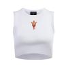 Hype & Vice Cut-Off Tank for Women (Medium) - Arizona State University Top for Women, Cropped Fit Tank, College Shirts for Game Days - White view 4