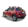 Compatible with Nissan Juke (F15) 2010-2019 ACE-4 Car Roof Rack Cross Bar Black Aluminium 2 Bars view 3