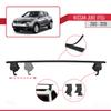 Compatible with Nissan Juke (F15) 2010-2019 ACE-4 Car Roof Rack Cross Bar Black Aluminium 2 Bars view 4