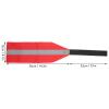 2Pcs Safety Travel Flag Kit - Red Warning Flag with Webbing for Kayak, Canoe, and Towing Safety Equipment view 2