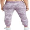 Member's Mark Women's Soft Classic Fit Reverse Fleece Jogger Sweatpants Purple Tie Dye M view 2
