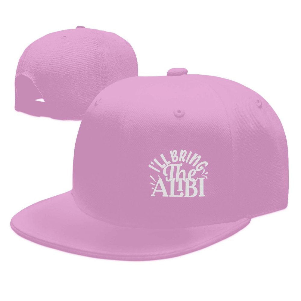 Ill Bring The Alcohol Hat Adjustable Classic Pink Baseball Cap Flat Bill Hip Hop Cap