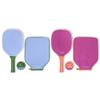 Kate Spade New York Let's Rally Blue and Pink Pickleball Set Including 2 Paddles, 2 Paddle Covers, and 2 Pickleball Balls Two Tone, Let's Rally view 2