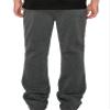VICTORIOUS Men's Lightweight Fleece Drawstring Elastic Cuff Sweatpants FL91 - Heather Charcoal 2X-Large view 4