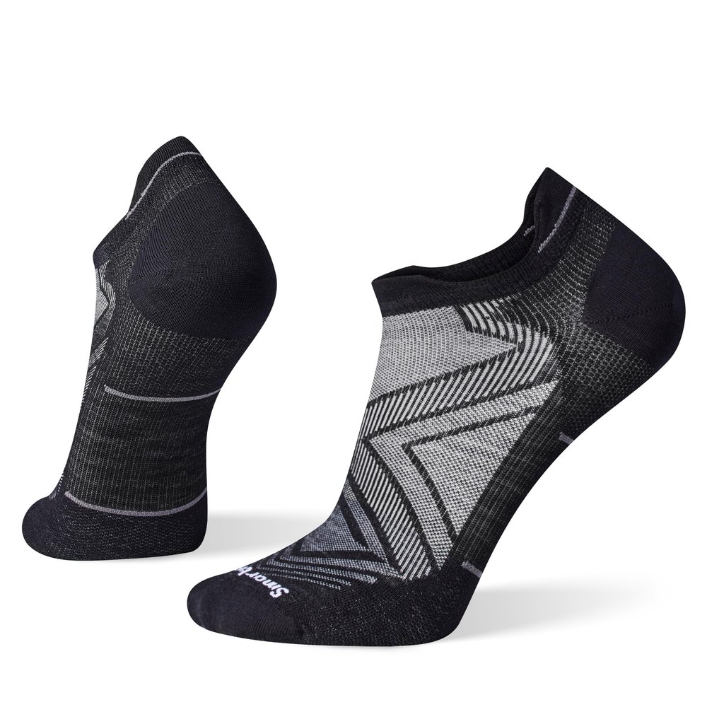 Smartwool Men's Run Zero Cushion Low Ankle Socks Black XX-Large