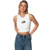 Hype & Vice Cut-Off Tank for Women (Medium) - Arizona State University Top for Women, Cropped Fit Tank, College Shirts for Game Days - Maroon view 1