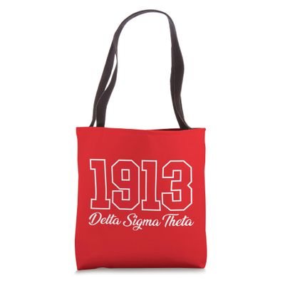 Delta Sigma Theta Sorority Paraphernalia, Delta 1913 HBCU Tote Bag