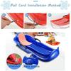 Plastic Snow Sled -Two-Person Padded Sledges, Frost-Resistant and Wear-Resistant Sledges, Sledges with Backrests, Two-Handle Children's Sledges view 4