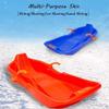 Children's Sledges, Winter Tandem Sledges, Plastic High Back Sledges, Sledges with Brakes and Pull Ropes view 4