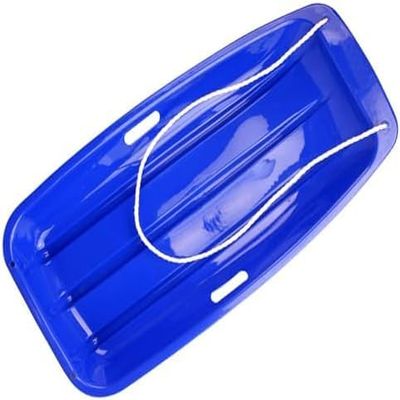 Children's Double Sledge, Thickened Wear-Resistant Sledge, Plastic Sledge, Winter Sledge, Sledge Boards