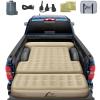 Detachable Tailgate Extendable 5.5-5.8ft Truck Bed Air Mattress - Heavy-Duty Inflatable Truck Bed Mattress with Car Pump, Extra Large Carry Bag, Leak-Resistant for Outdoor Camping & Pickup Trucks view 1