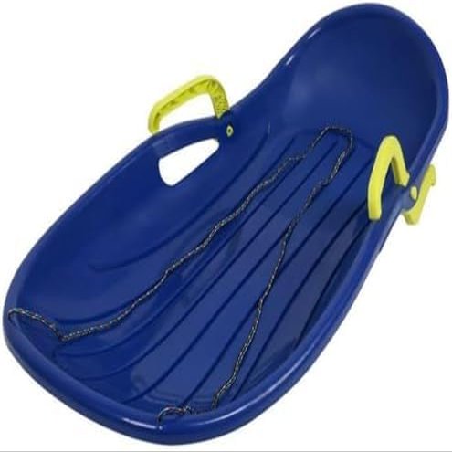 Winter Tandem Sledges, Thickened Plastic Sledges, Children's Sledges, Sledges with Brakes and Pull Ropes