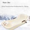 Children's Double Sledge, Thick Wear-Resistant Sledge, Plastic Snow Sled, Winter Snow Sleds view 2