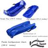 Two-Handle Children's Sledges, Two-Person, Two-Seater Thickened Sledges, Frost-Resistant and Wear-Resistant Sledges, Sledges with Pull Ropes view 4
