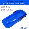Children's Sledges, Two-Person Sledges, Thickened Plastic Sledges, Sledges with Backrests and Pull Ropes view 2