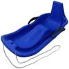 Plastic Snow Sled -Winter Tandem Sledges, Plastic High Back Sledges, Children's Sledges, Sledges with Brakes and Pull Ropes view 1