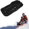 Children's Sledges, Two-Person Sledges, Thickened Plastic Sledges, Sledges with Backrests and Pull Ropes view 1