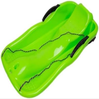 Children's Sledge, Thickened Double Sledge, Multi-Coloured Sledges, Snow Sledge with Backrest