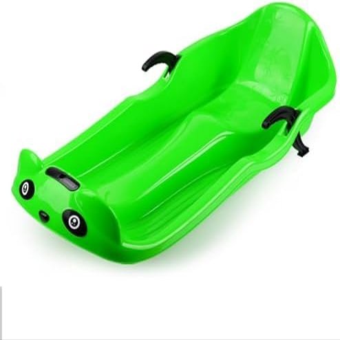 Plastic Snow Sled -Snow Sledge Kids Double,Snow Sledge with Backrest,Plastic Snow Sled,Plastic Sleds for Sand,Snow Sledge Board