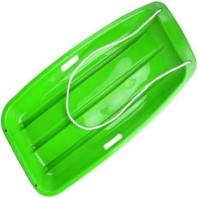 Children's Double Sledge, Thickened Wear-Resistant Sledge, Plastic Sledge, Winter Sledge, Sledge Boards