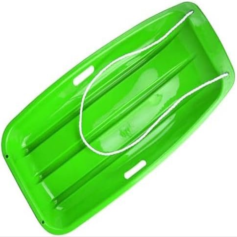 Children's Double Sledge, Thickened Wear-Resistant Sledge, Plastic Sledge, Winter Sledge, Sledge Boards