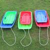 Children's Double Sledge, Thickened Wear-Resistant Sledge, Plastic Sledge, Winter Sledge, Sledge Boards view 4