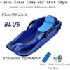 Children's Sledge, Thickened Double Sledge, Sledge with Backrest, Multi-Coloured Plastic Sledge view 2