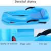 Children's Sledge, Thickened Double Sledge, Sledge with Backrest, Multi-Coloured Plastic Sledge view 3