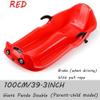 Plastic Snow Sled -Snow Sledge Kids Double,Snow Sledge with Backrest,Plastic Snow Sled,Plastic Sleds for Sand,Snow Sledge Board view 2