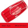 Plastic Snow Sled -Children's Double Sledge, Plastic Sledge Board, Winter Sledge, Thickened Wear-Resistant Sledge view 2