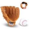 ELGADO Thickened Baseball Glove Softball Baseball Glove Children Teenager Full Model Infield Pitcher Softball Practice Equipment (Blue, 11.5inch) view 3
