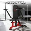 HVO Seated Dip Machine Tricep: Dip Machine Exercise for Biceps Chest Plate Loaded Multi-Function Upper Body Trainer for Home Gym Compact Equipment Fits 1" & 2" Plates view 2